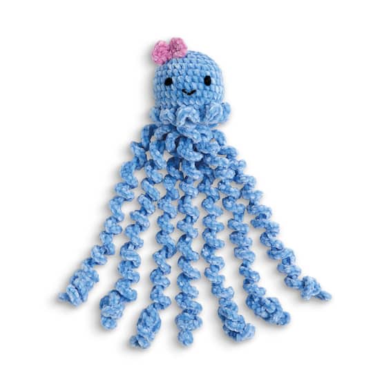 Jellyfish Intermediate Cuddle Craft Crochet Kit by Loops & Threads®